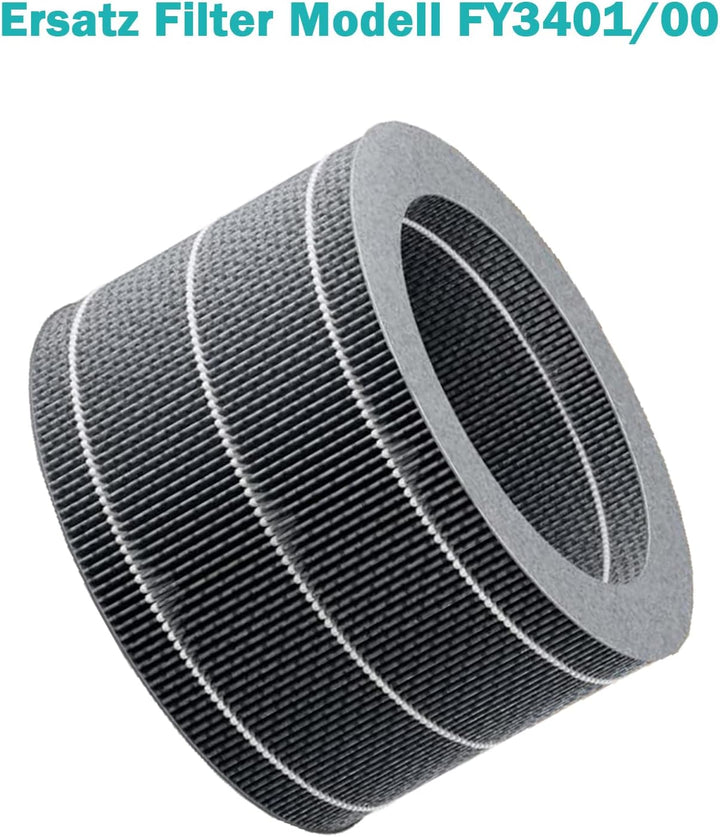 FY3401 Ersatzfilter für Philips 3400 Serie AC3420/10 AC3421/13 2-in-1 Luftreiniger und Luftbefeuchte