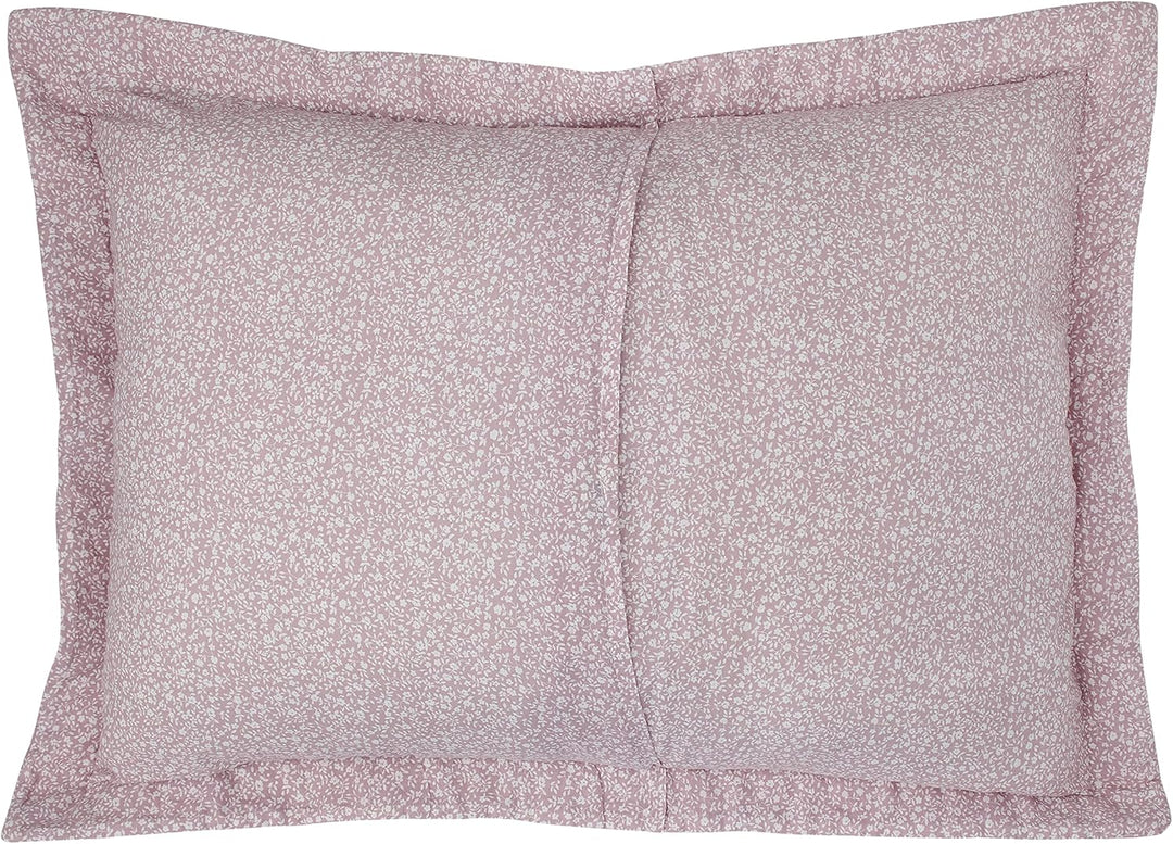 Laura Ashley Lidia Collection Bettwäsche-Set, 100% Baumwolle, wendbar, leicht und atmungsaktiv, vorg