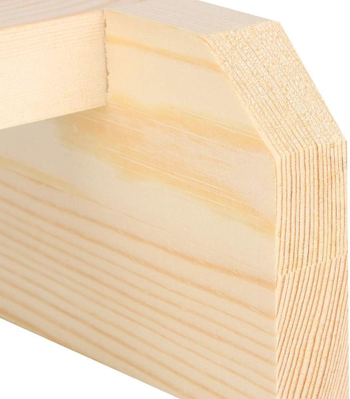 Fdit Huhn Holz Stand Bank Vieh Vieh natürliche Stand Rute Training Sitzständer Rack für Huhn Haustie