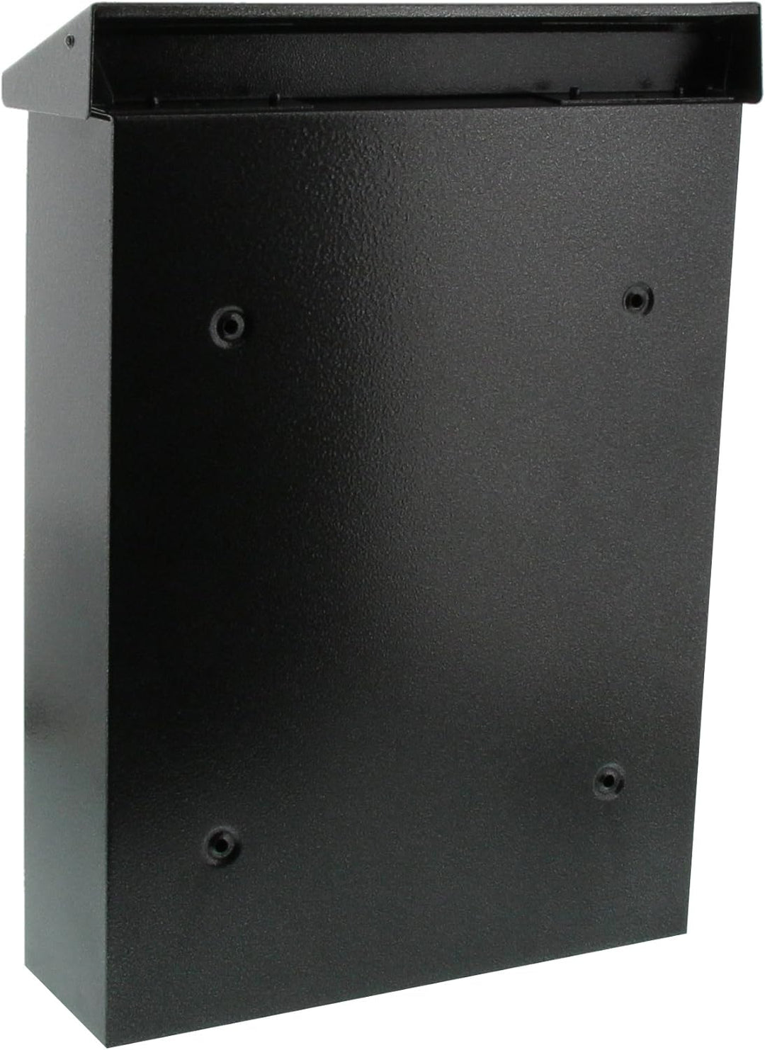 Burg-Wächter Briefkasten, A4 Einwurf-Format, Vollflächig verzinkt, Strukturlackiert, Letter 5832 E,