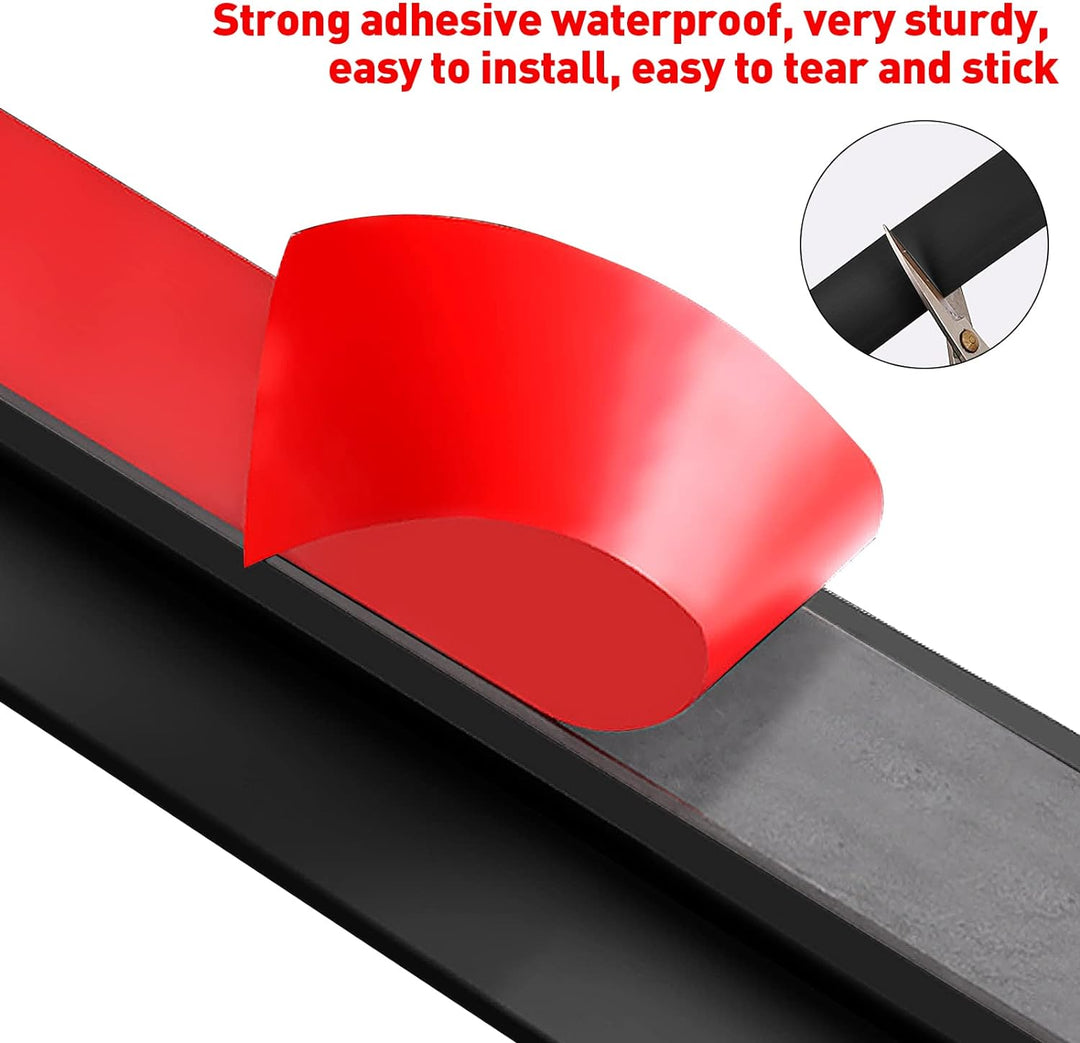 1M/2M/3M Selbstklebend üBergangsprofil Abdeckleiste Breite: 7cm, Boden&Teppich für Teppich Schwellen