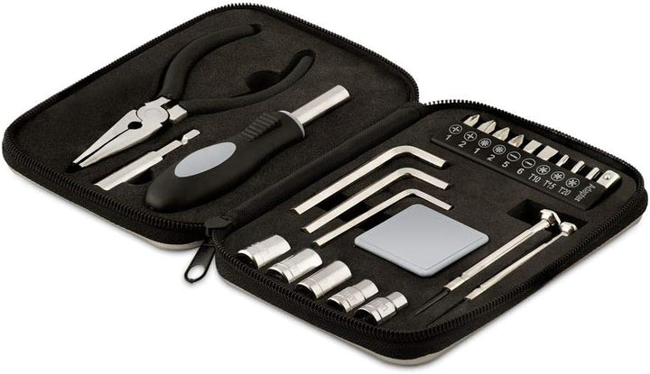 Maverton Werkzeug-Set mit Aufdruck - Werkzeugkoffer Toolbox Werkzeugkasten - personalisiert - Grösse