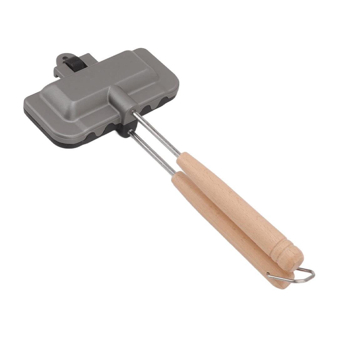 Sandwichmaker für Camping, Antihaft Grillpfanne, Doppelseitige Bratpfanne für Sandwich, Panini und T