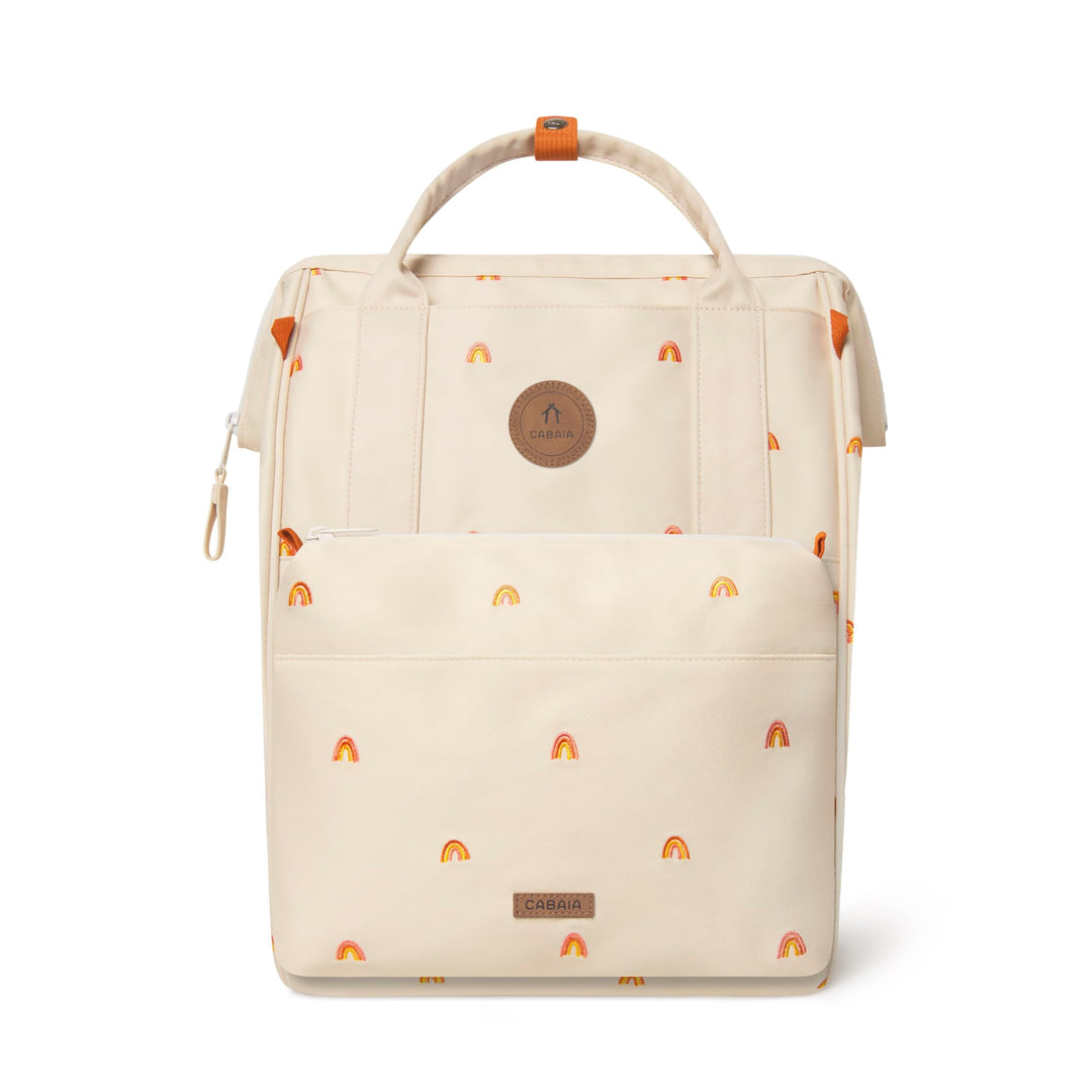 Cabaïa Wickelrucksack - Medium 18L - 3L Isoliertasche, Kinderwagenbefestigungen - Design & Wasserabw