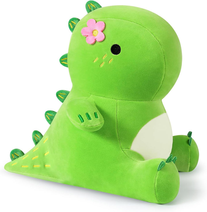 shownicer Plüschtier Dinosaurier Kuscheltier Stofftier Kawaii Dino Plüsch Kissen Spielzeug Plüschsau