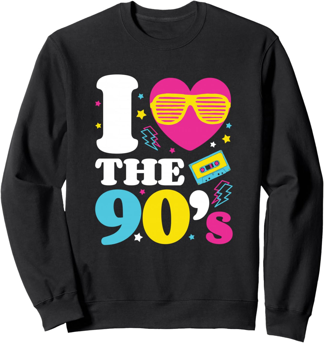 90's 1990's Nineties For Nostalgia Party Sweatshirt