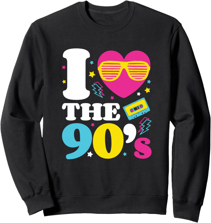 90's 1990's Nineties For Nostalgia Party Sweatshirt