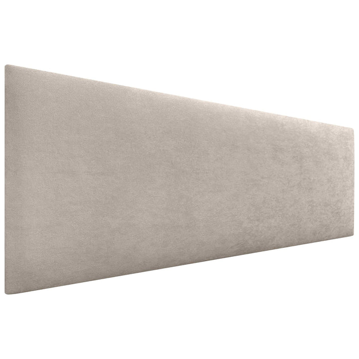 DHOME Kopfteil aus Kunstleder oder Stoff AQUALINE Glattes gepolstertes Kopfteil Luxusbett Kopfteil (