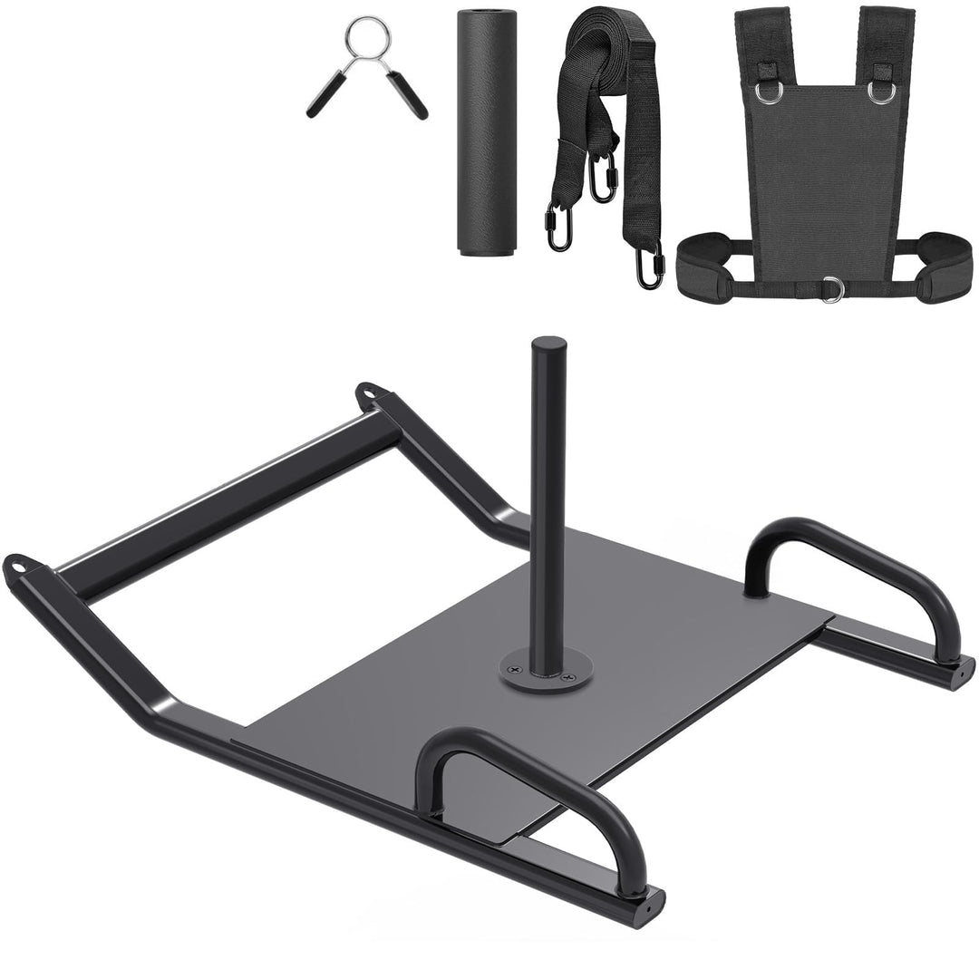 BeneLabel Gewichtsschlitten, Fitness Schlitten Teppich Gras Trainingsschlitten Indoor Outdoor Sportl