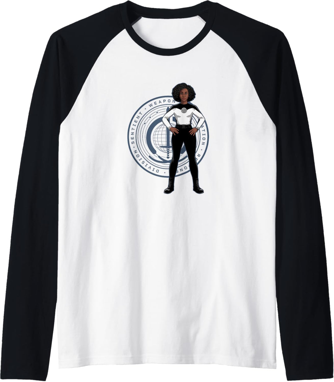 Marvel WandaVision Monica Rambeau S.W.O.R.D. Stance Raglan