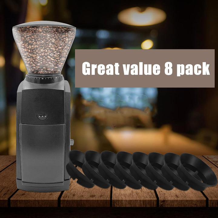 8 Stück Kaffeemühlen Dichtung Ersatz für Baratza Encore, Silikon Kaffeemühlen Teile Ringdichtung Kaf