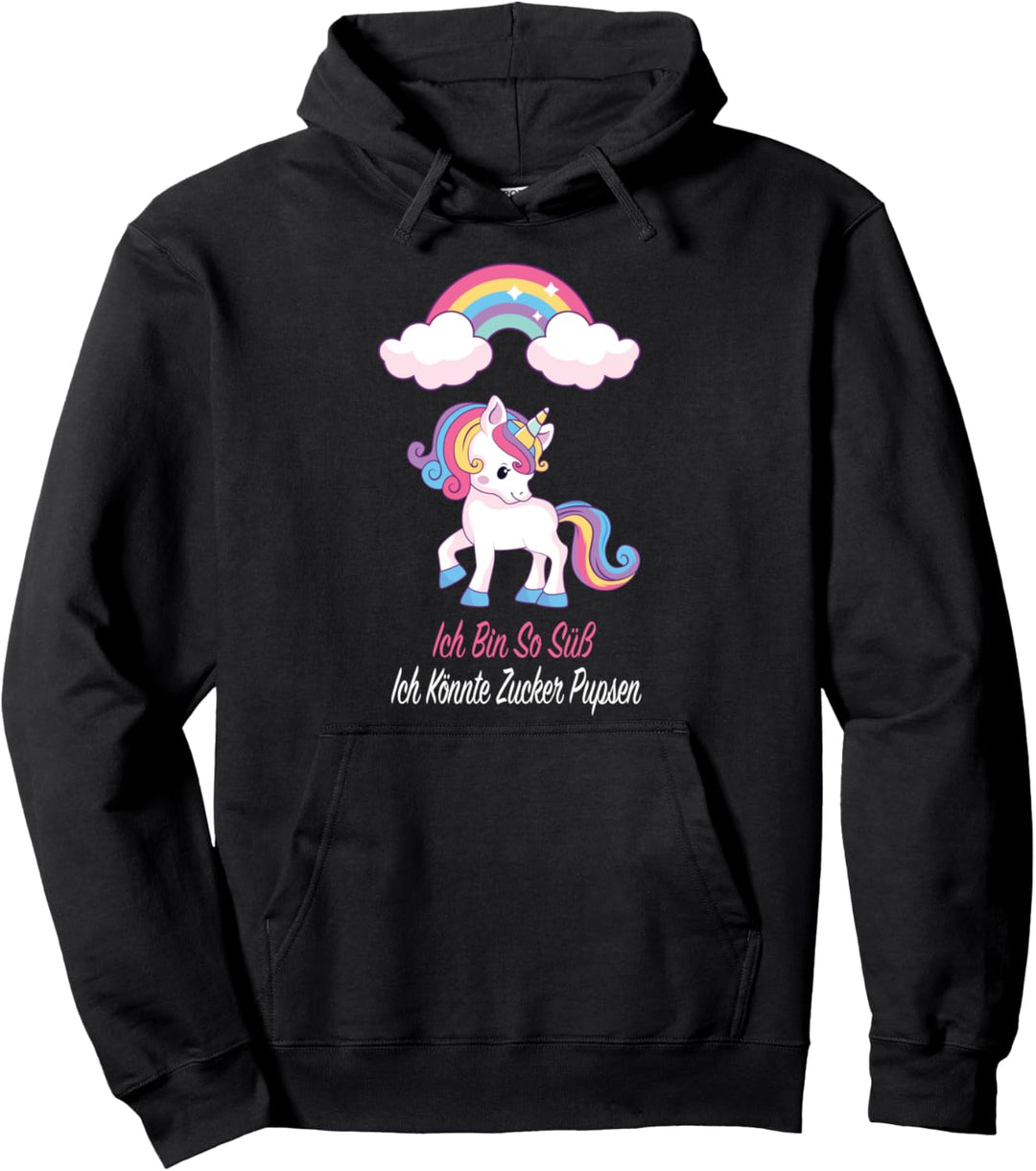 Ich Bin So Süss Ich Könnte Zucker Pupsen Einhorn Pullover Hoodie