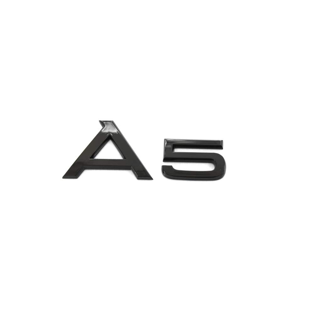 Audi 8W6071803 Schriftzug A5 schwarz Tuning Black Edition Emblem
