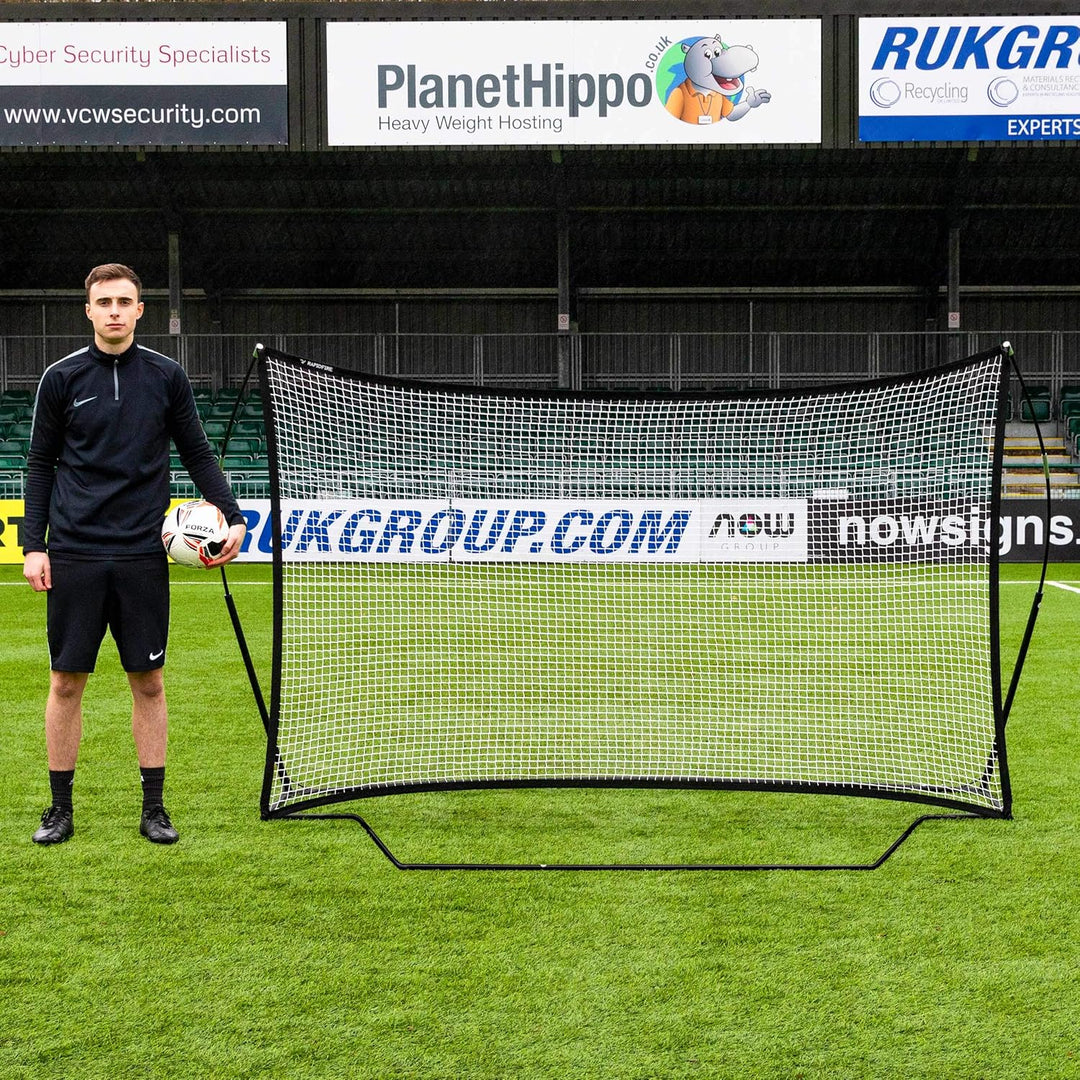 RapidFire Rebounder - Flash Fussball-Rebounder - Pop-Up - tragbares Sporrtrainingsgerät