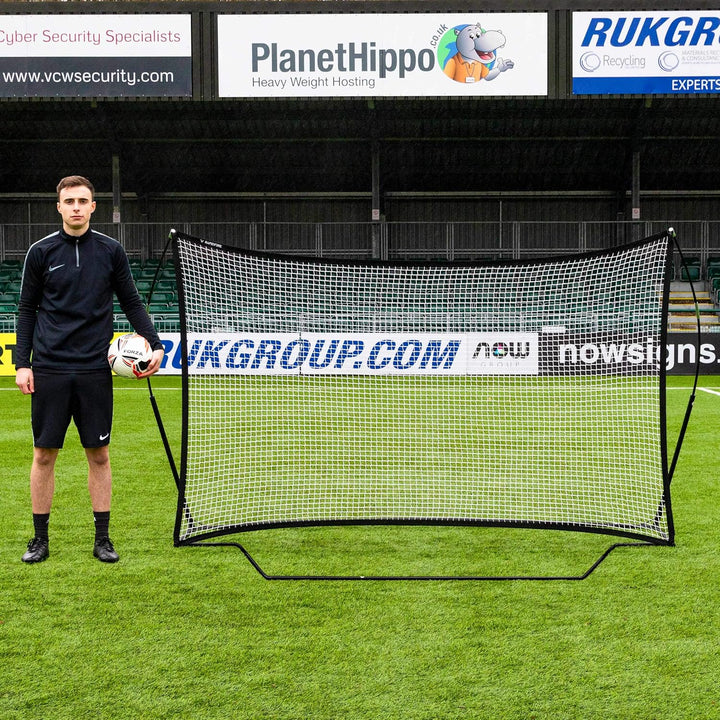 RapidFire Rebounder - Flash Fussball-Rebounder - Pop-Up - tragbares Sporrtrainingsgerät