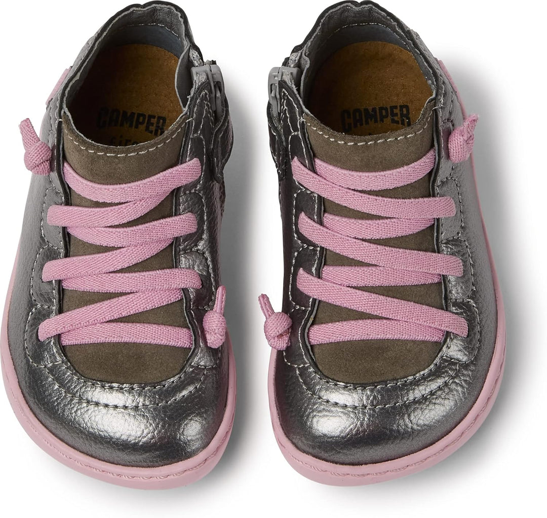 Camper Baby-Mädchen Peu Cami K900131 Ankle Boot 21 EU Grau 014, 21 EU Grau 014