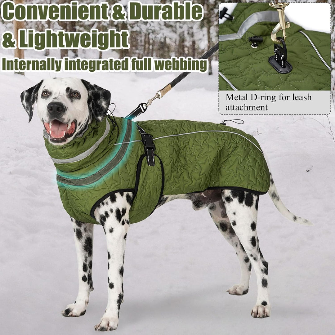 Hundejacke Winter Mantel Hund Wasserdicht Regen Hundemantel Warm Reflektierend Wintermantel Hund Fle