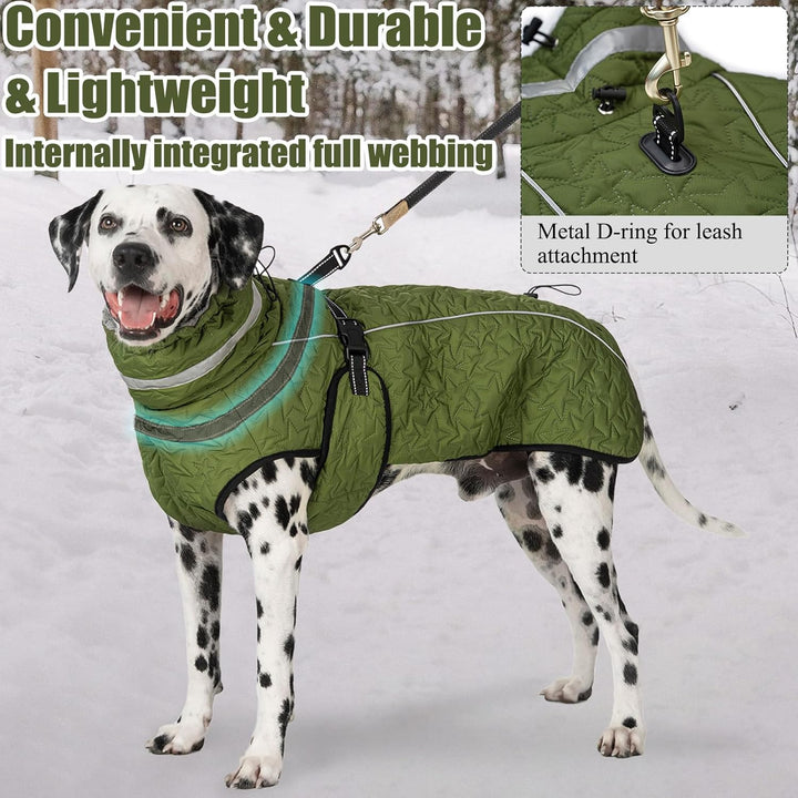Hundejacke Winter Mantel Hund Wasserdicht Regen Hundemantel Warm Reflektierend Wintermantel Hund Fle
