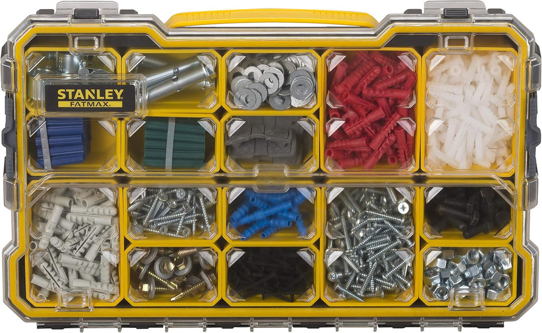 Stanley FatMax Profi-Organizer 2/3 / Zubehörbox (zum Verstauen und Transportieren von Kleinteilen un