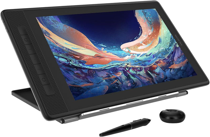 HUION Kamvas Pro 13 2.5K Grafiktablett mit Display, 13,3 Zoll Drawing Tablet, Dital Zeichentablett m