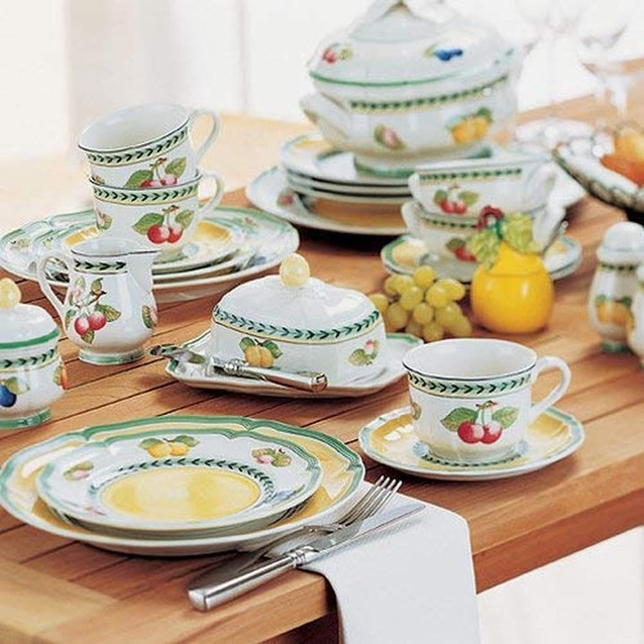 Villeroy und Boch French Garden Fleurence Beilagenschale, Premium Porzellan, Weiss/Bunt