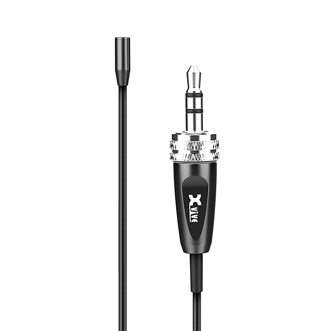 Xvive LV2 Professionelles tragbares Mikrofon für kabelloses Lavalier-Mikrofonsystem für Kamera