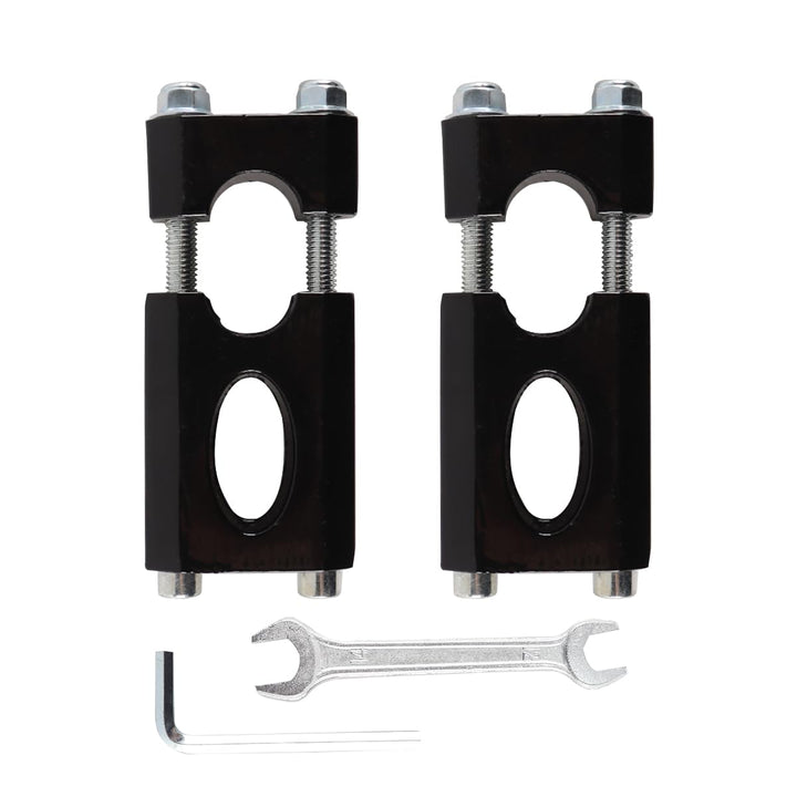 1 Paar 7/8'' 22 mm Lenker-Montage-Riser-Clips für 110cc, 125cc und andere All-Terrain-Motocross-Bike
