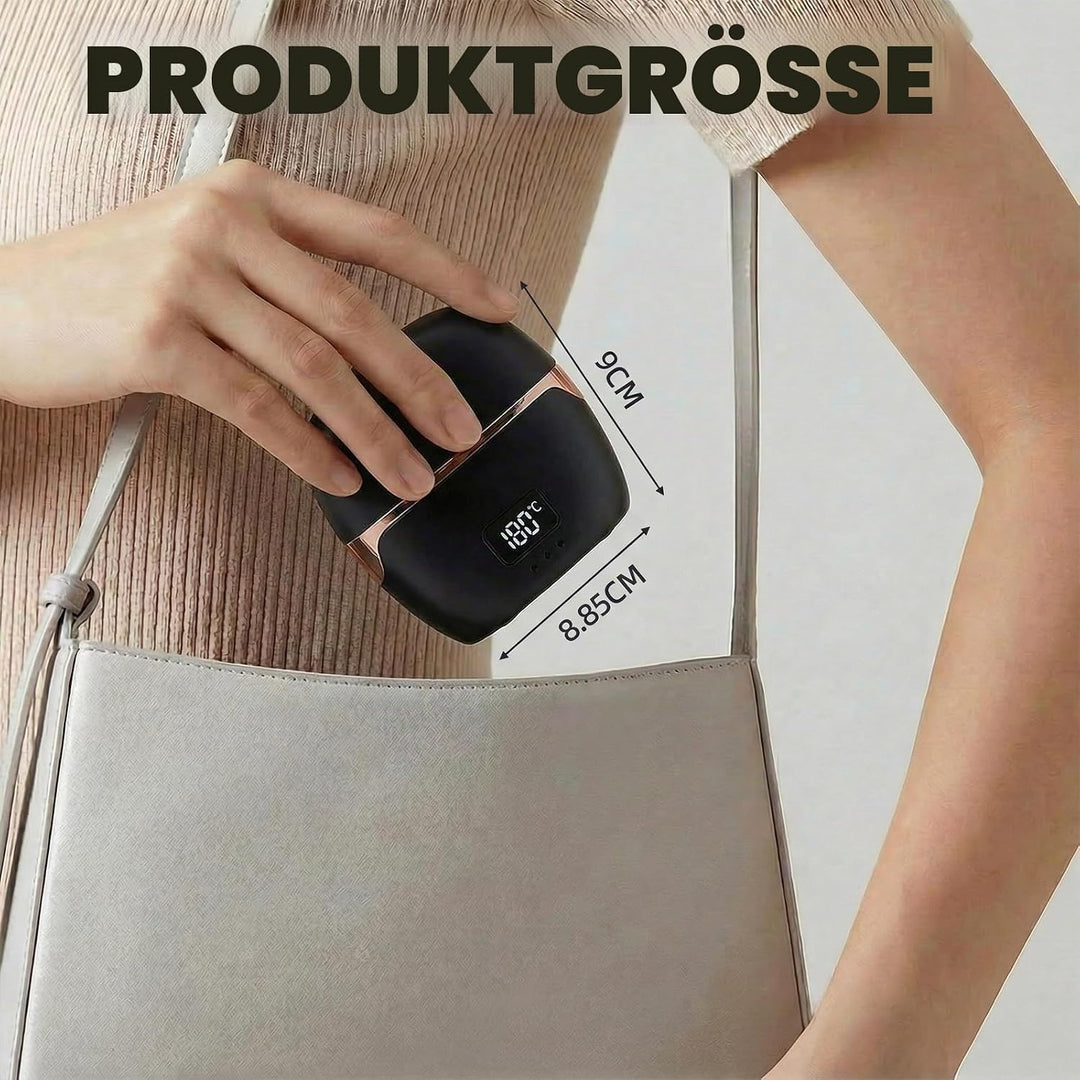 Mini Glätteisen Kabellos 2026 Neu, 2-in-1 Mini Haarglätter, USB-Wiederaufladbare Tragbare Hair Strai