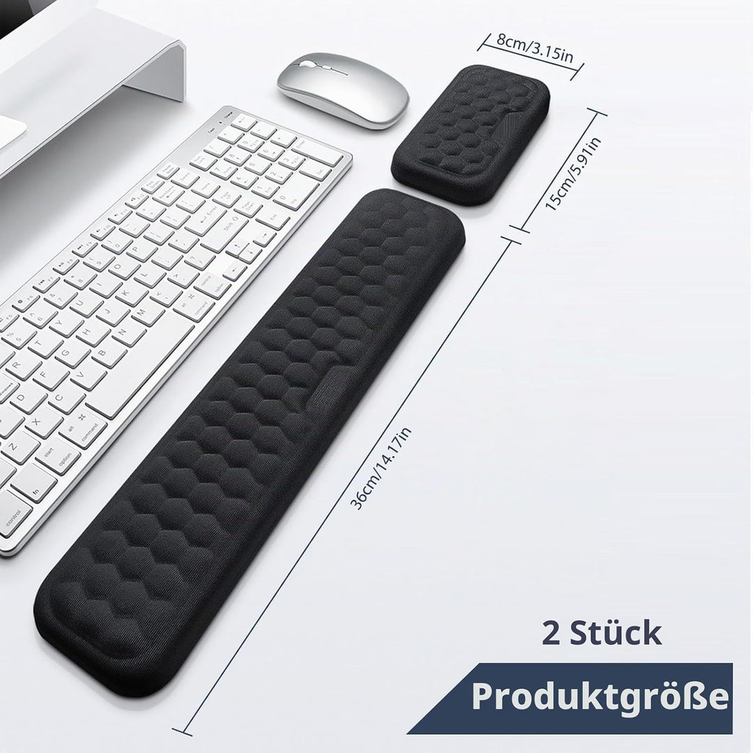 Handballenauflage, Handauflage Tastatur Verstellbare Handballenauflage Handgelenkauflage für Tastatu