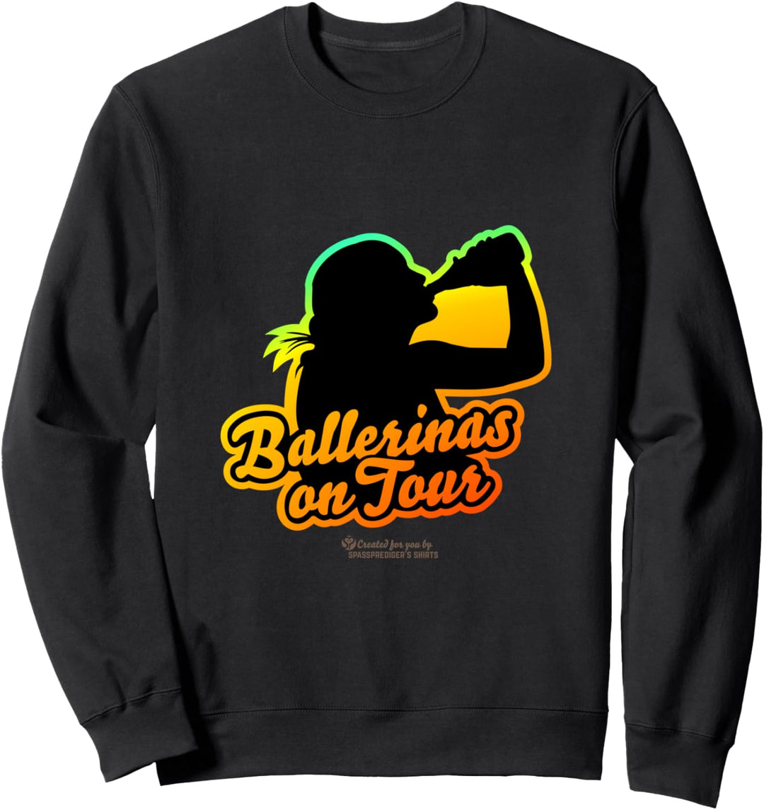 Mallorca Saufen Design Spruch Ballerinas on Tour Mallorca Sweatshirt