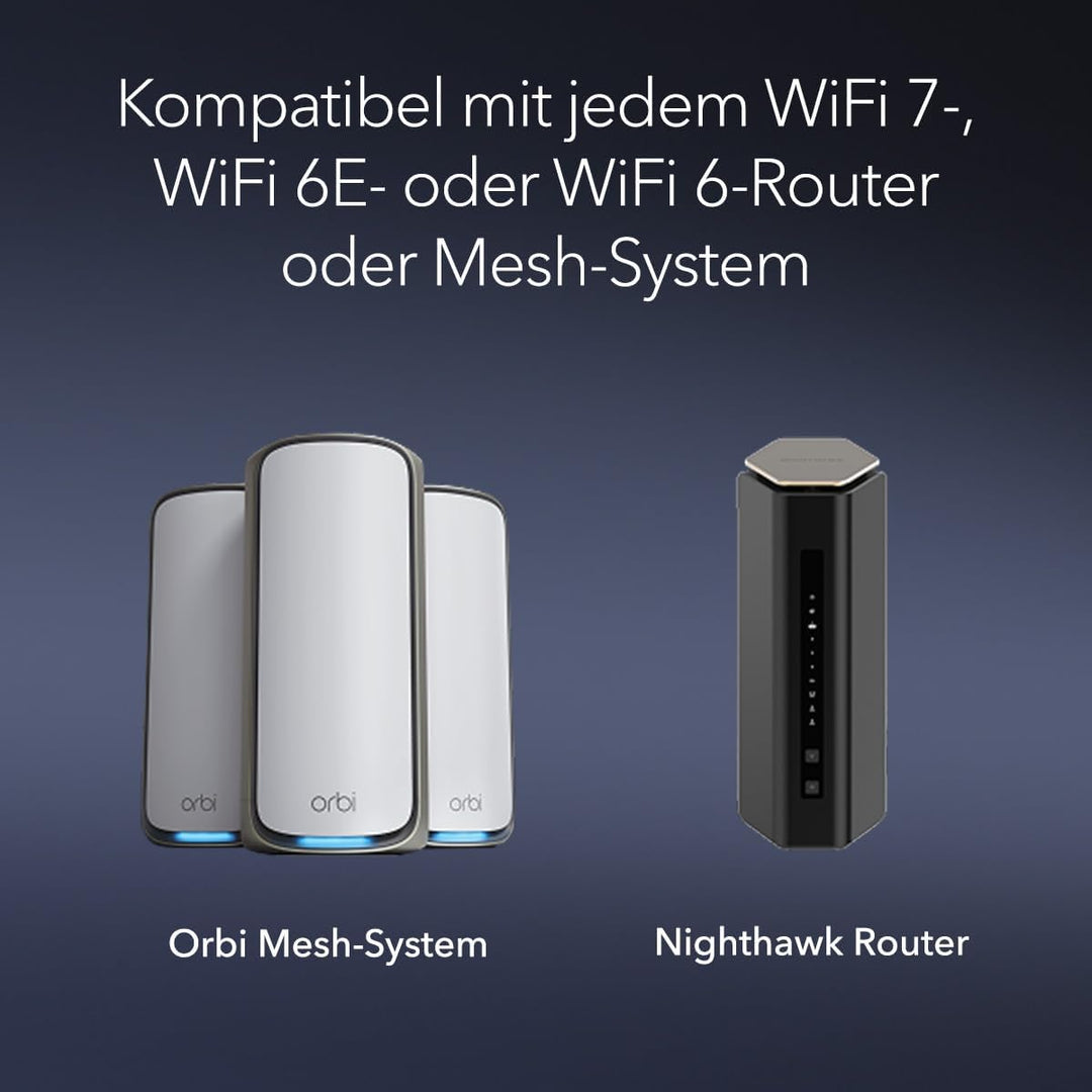 NETGEAR Nighthawk WiFi 7 USB 3.0-Adapter (A9000) – BE6000 Tri-Band Wireless Gigabit Speed (bis zu 6
