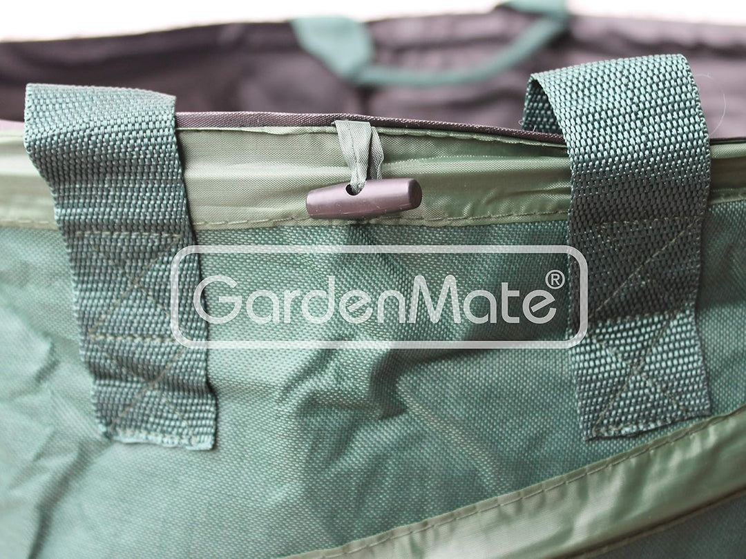 GardenMate 3x Pop-up Gartensack 160l - Selbstaufstellend aus robustem Polyester Oxford 600D Gewebe 3