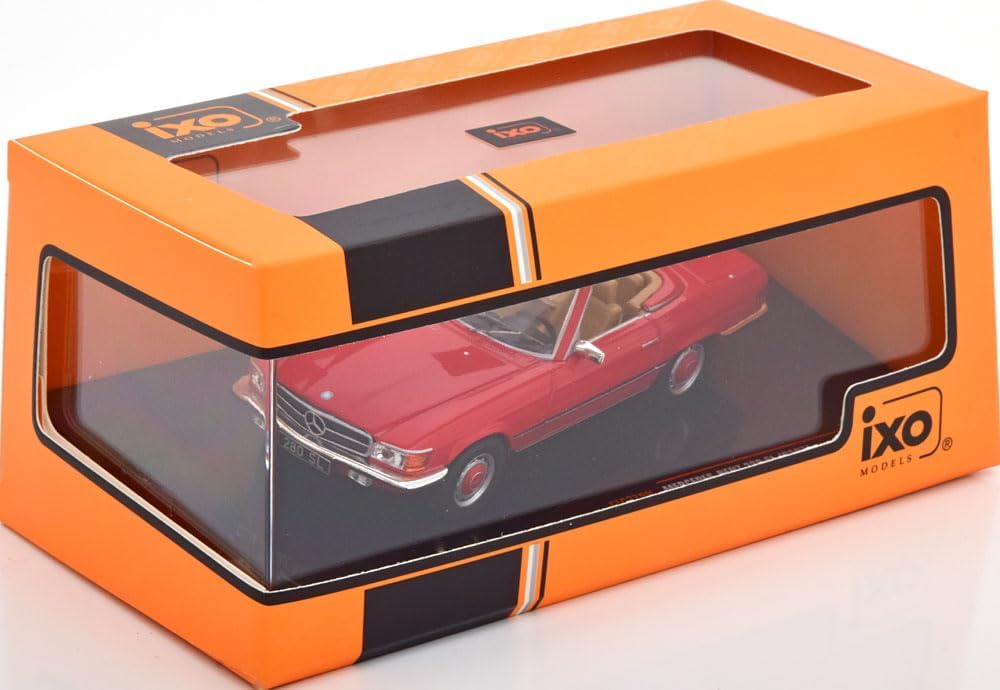 Ixo Mercedes 280 SL R107 1979 rot Modellauto 1:43 Models