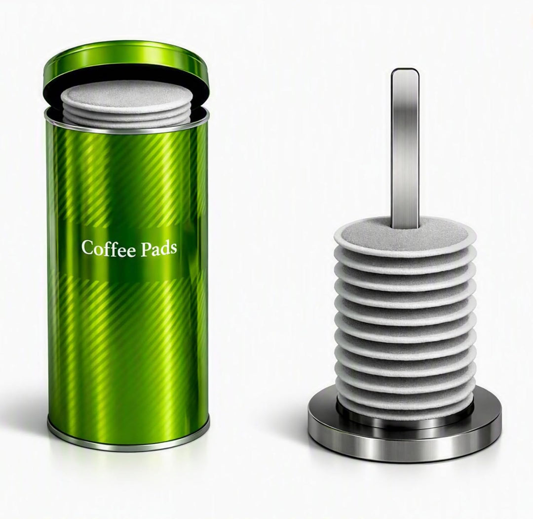 WAK 61001 Coffee Metalldose Time I 4fach Sortiert, 4Stück neu jetzt mit Padheber