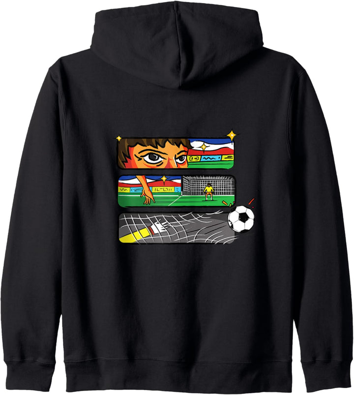 Flagge Chile Kapuzenjacke