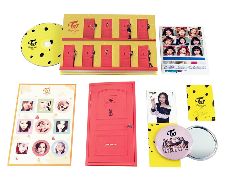 TWICE Special Album - TWICECOASTER : LANE 2 [ A Ver. ] CD + Photo book + Sticker + Photo card + FREE