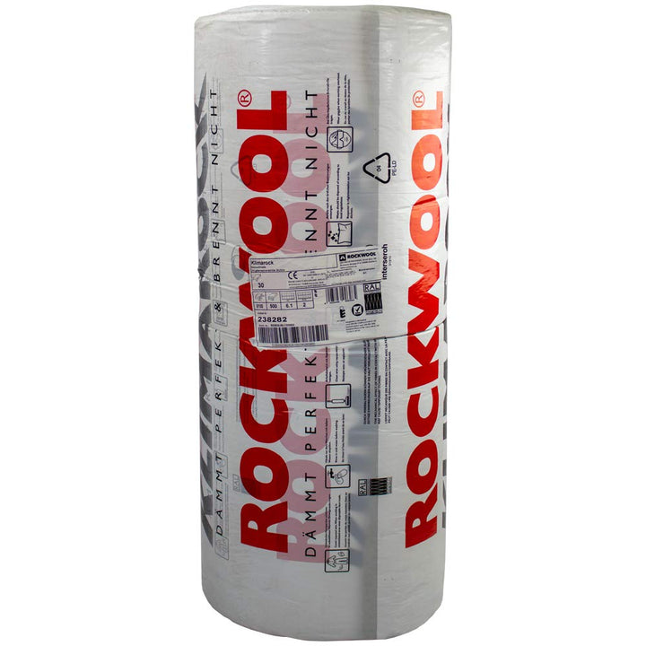 Rockwool Klimarock Steinwollmatte Gitternetzverstärkt Lamellmatte in versch. Ausführungen, Dämmdicke