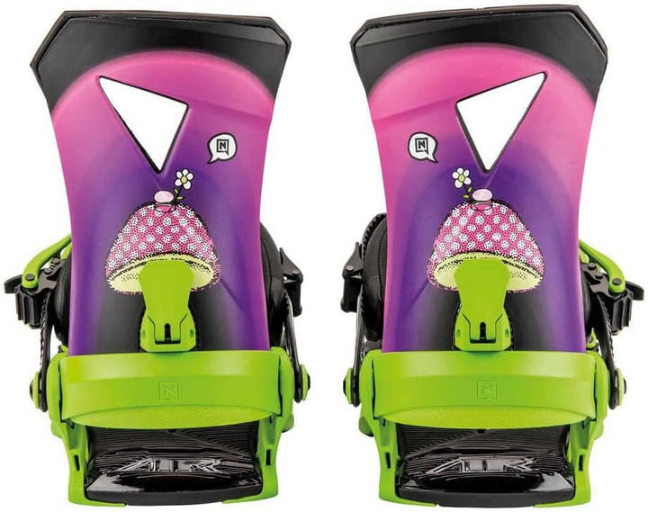 Nitro Snowboards Herren Zero '23 All Mountain Freestyle günstig Bindung Snowboardbindung M HAPPY PLA