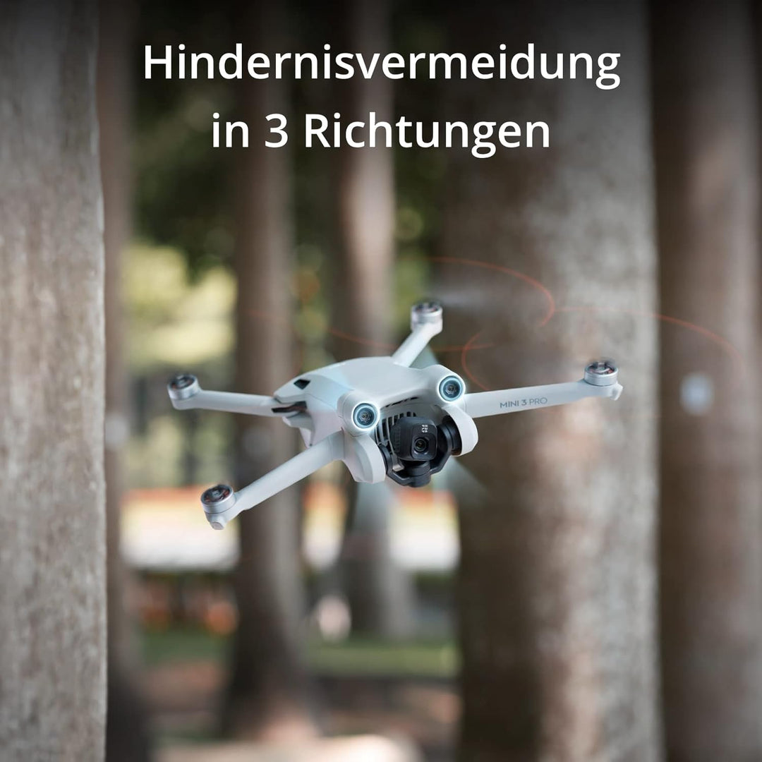 DJI Mini 3 Pro mit DJI Smart Control – Leichte und faltbare Kameradrohne mit 4K/60fps Videos, 48 MP