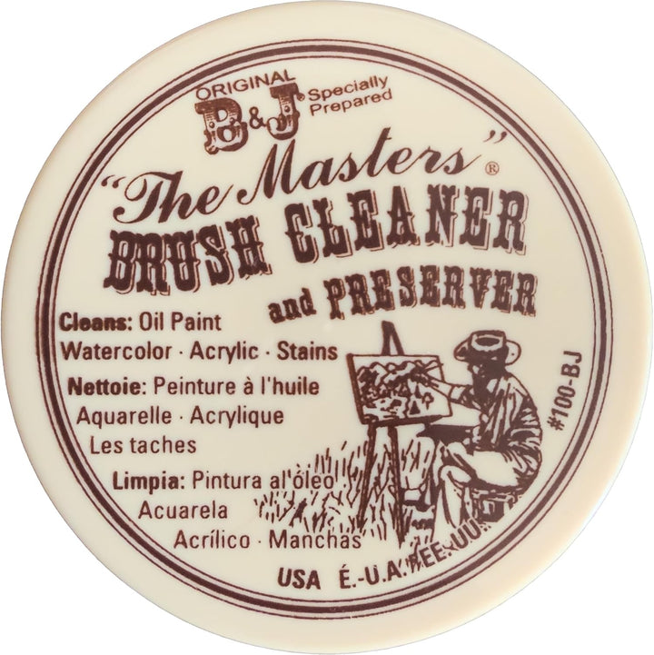 1 Ounce The Master's Brush Cleaner & Preserver 100-BJ 1 Unze, 1 Unze