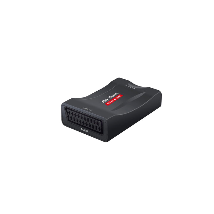 Sky Vision SCART auf HDMI Konverter, SCART Wandler, SCART zu HDMI Adapter, PAL und NTSC Unterstützun