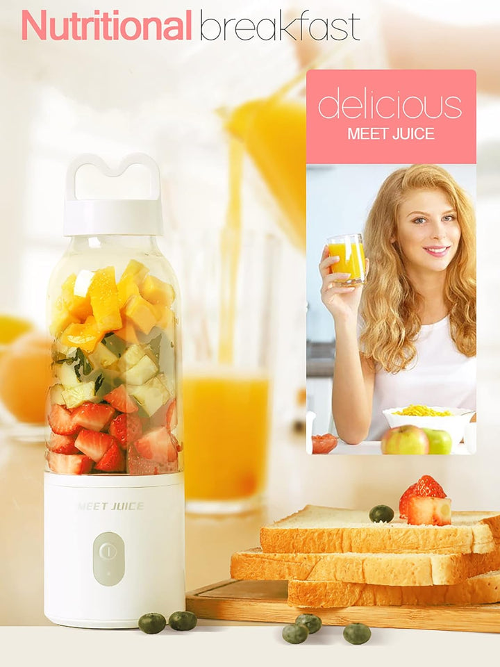 Elektrischer tragbarer Mixer Smoothie-Maker Multifunktionaler wiederaufladbarer USB-Mini-Mixer