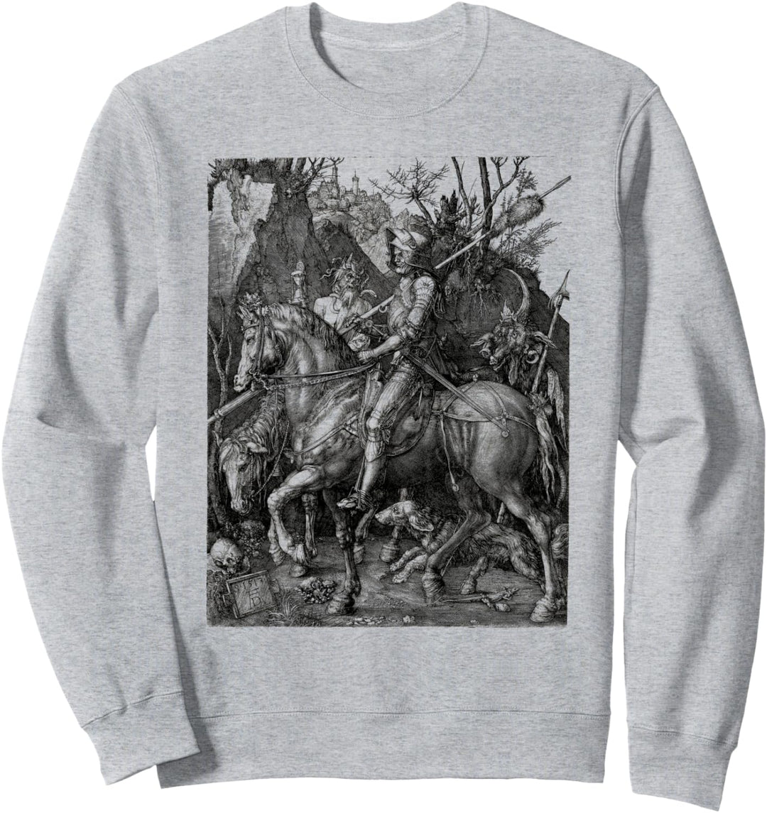 Albrecht Durer Knight, Death and the Devil Sweatshirt