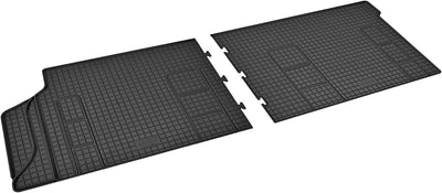 Z4L Gummifussmatten und Kofferraumwanne EIN Set geeignet für VW T6 Multivan 8/9 Sitze ab 2015 bis 20