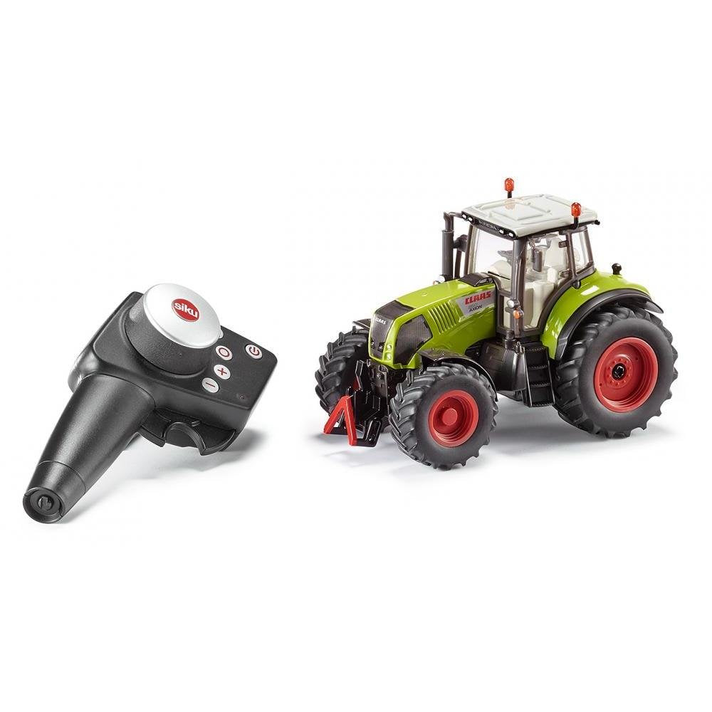 siku 6882, Ferngesteuerter Claas Axion 850 Traktor, 1:32, Inkl. Fernsteuermodul, Metall/Kunststoff,