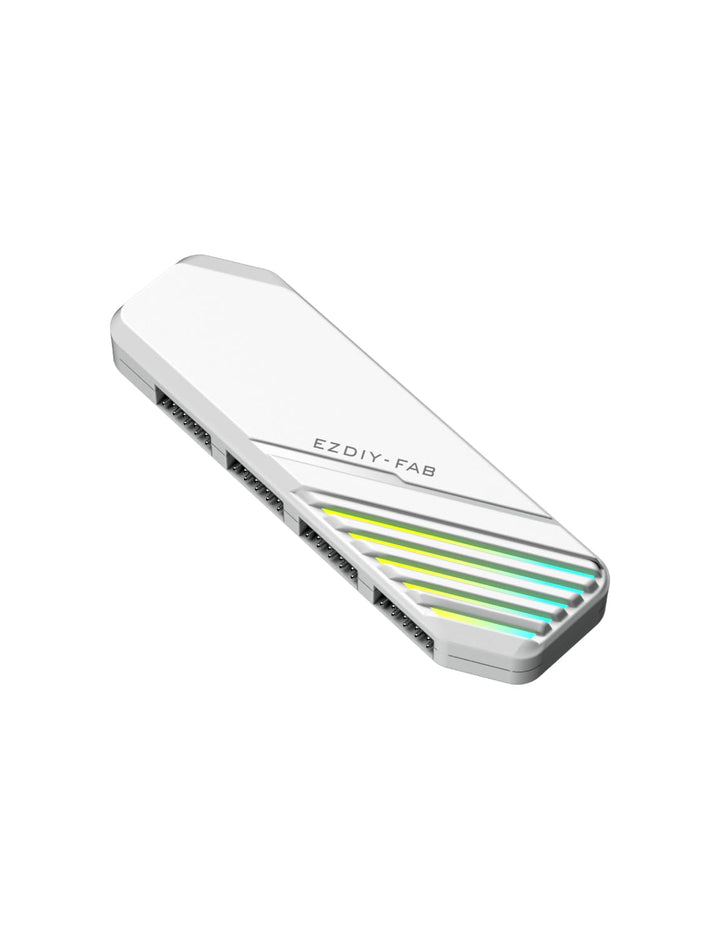 EZDIY-FAB MH01 Interner USB 2.0 9Pin Hub,4-Port Header Erweiterung,Weiss | 4-Port-Header-Erweiterung