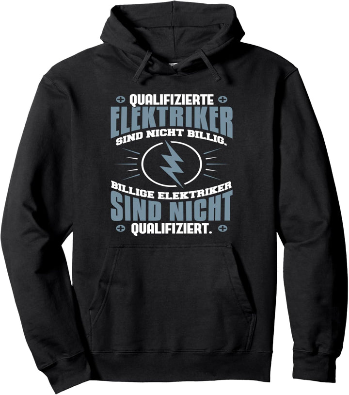 Elektriker Meister Handwerker Design Lustig Spruch Geschenk Pullover Hoodie