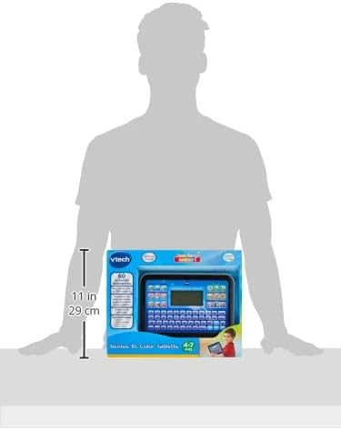VTech 155205 Genius XL Color Tablet, schwarz/weiss