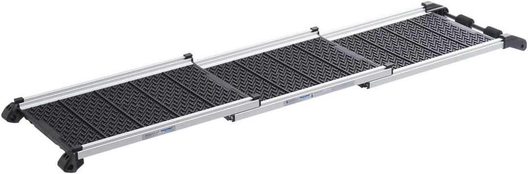Kleinmetall Teleskop Hunderampe DOGWALK3, Länge: 73-163 cm Single, Single