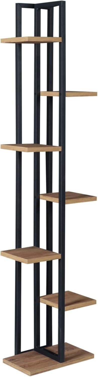 [en.casa] Blumenständer Somero 7 Ebenen Blumenregal 150 x 34 x 21 cm Pflanzenständer Indoor Pflanzen